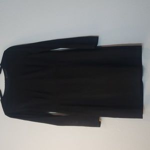 Zara Trafaluk velvet like long sleeve dress. Size large.